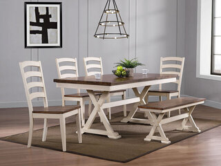 Paxton: White / Brown Product Image
